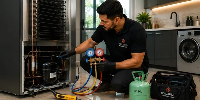 Reparo de Vazamento de Gás